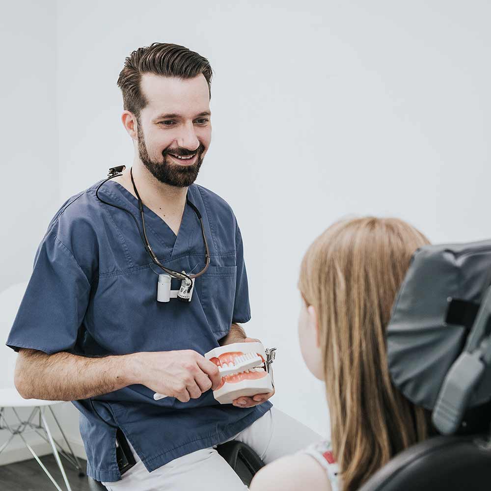 Gewissenhafte Kinderzahnheilkunde