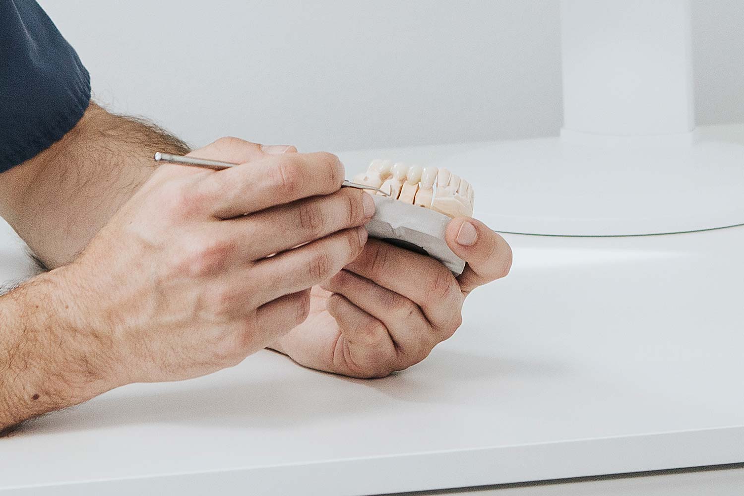 Perfekt angepasster Zahnersatz