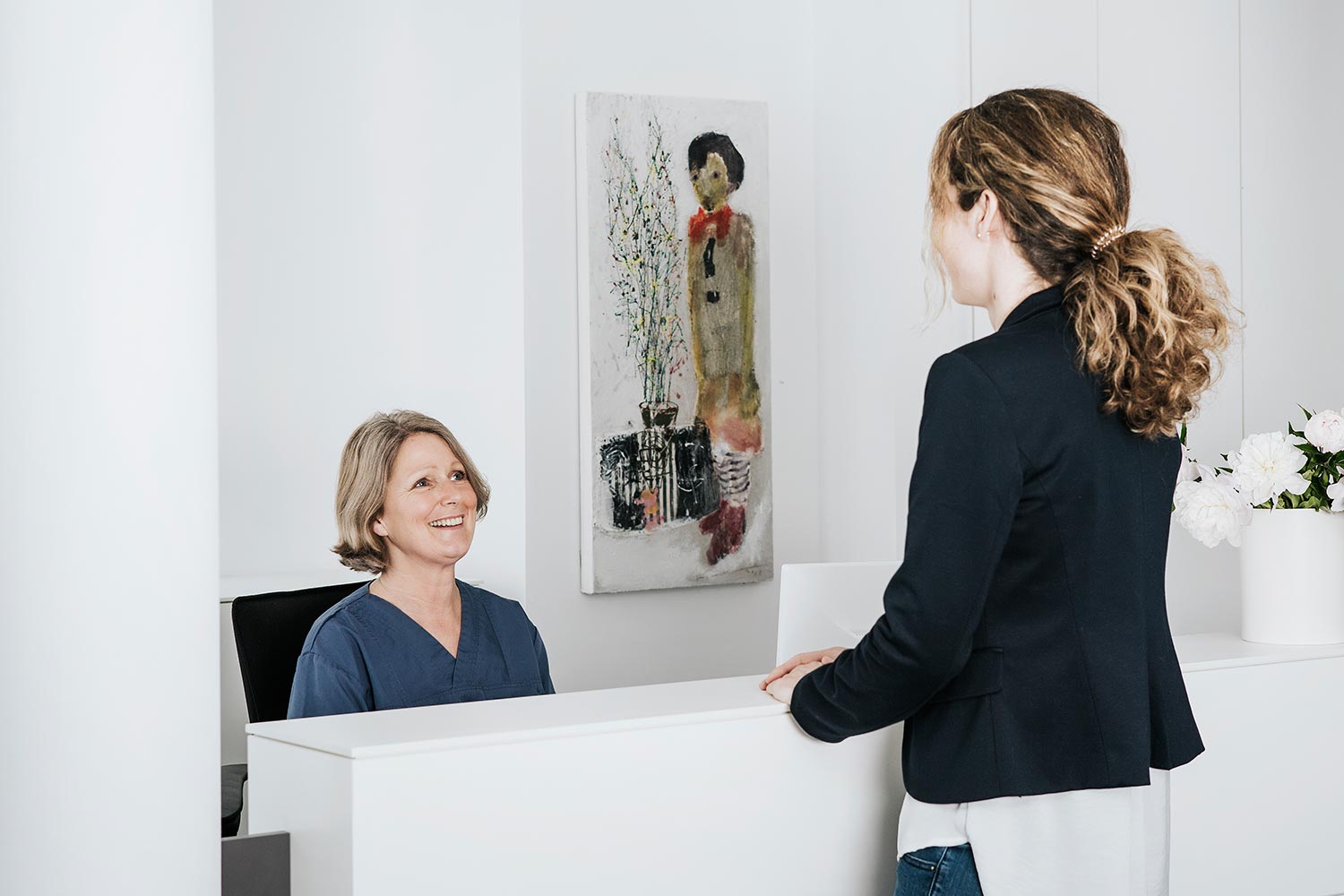 Zahnarzt Lindenberger Empfang